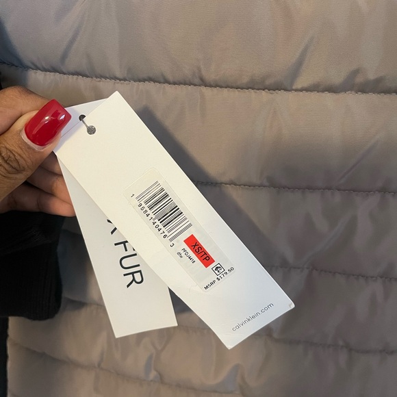 Performance Faux Fur-Trim Quilted Parka - Picture 12 of 13